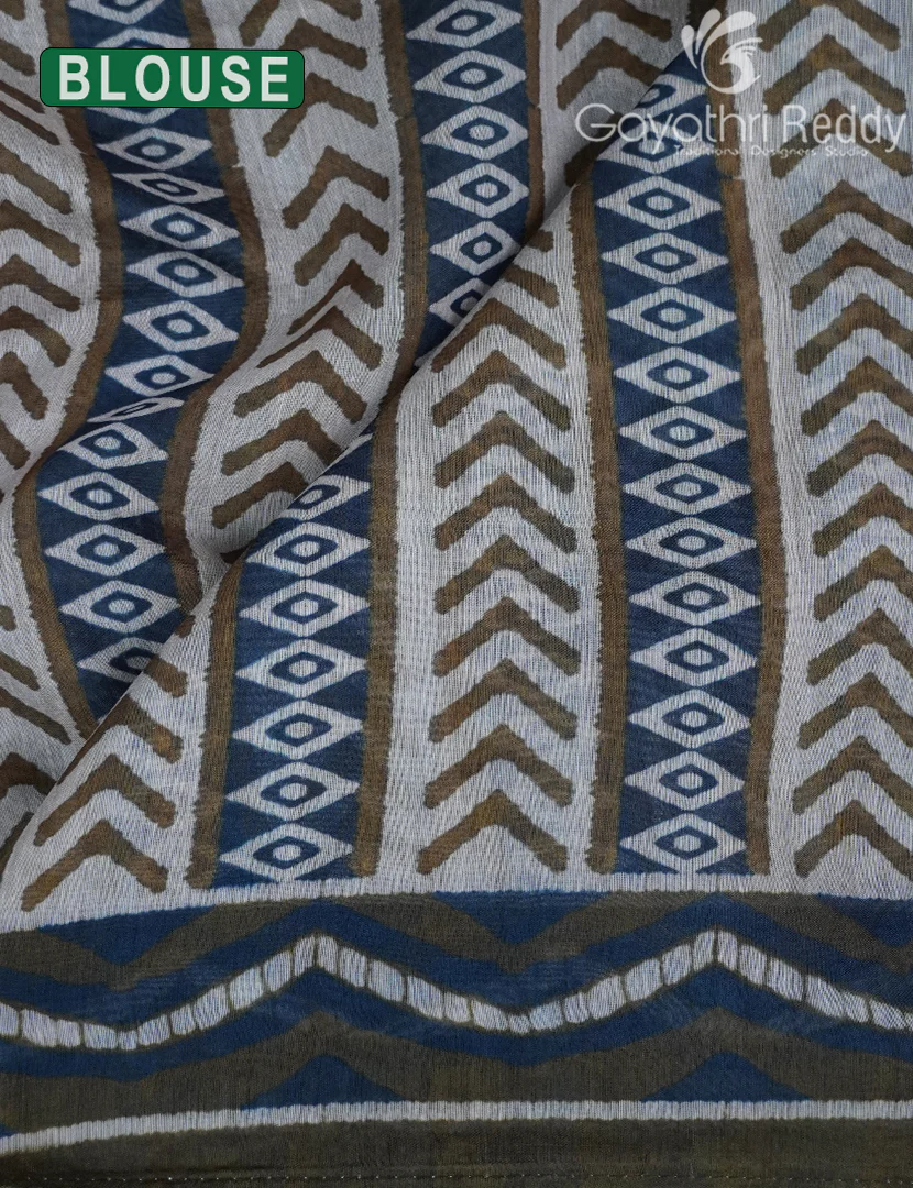 CHANDERI SILK SAREE-CPS1125 - Image 4