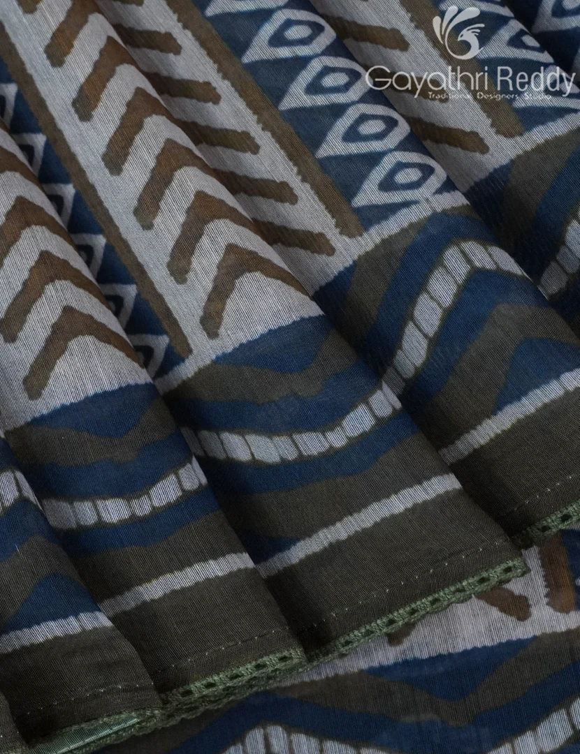 CHANDERI SILK SAREE-CPS1125 - Image 5