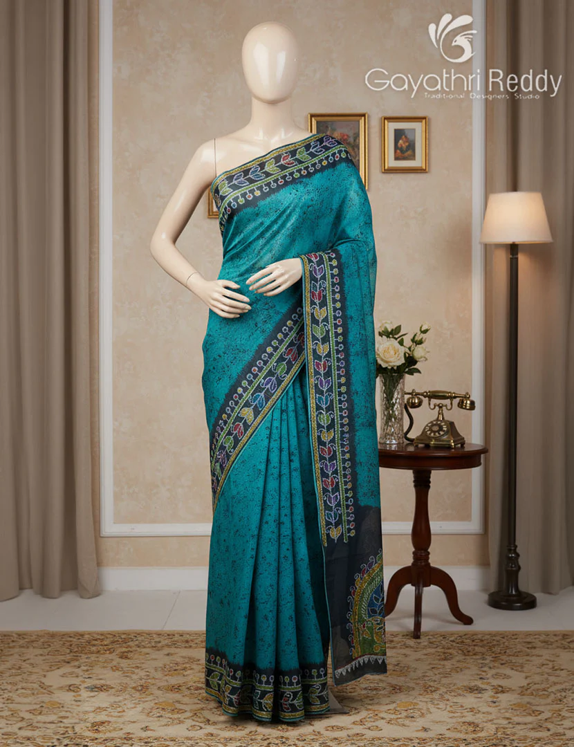 CHANDERI SILK SAREE-CPS1126