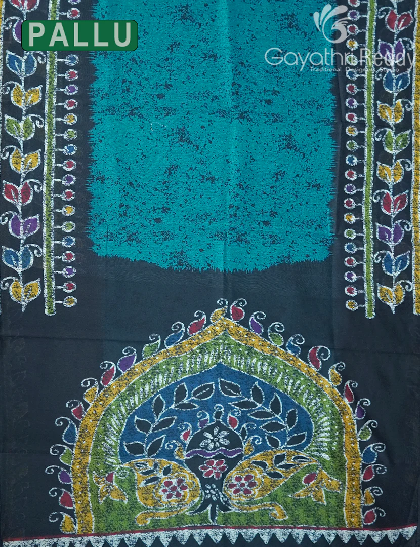 CHANDERI SILK SAREE-CPS1126 - Image 3