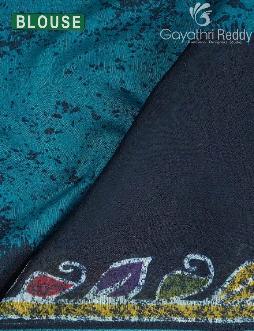 CHANDERI SILK SAREE-CPS1126 - Image 4