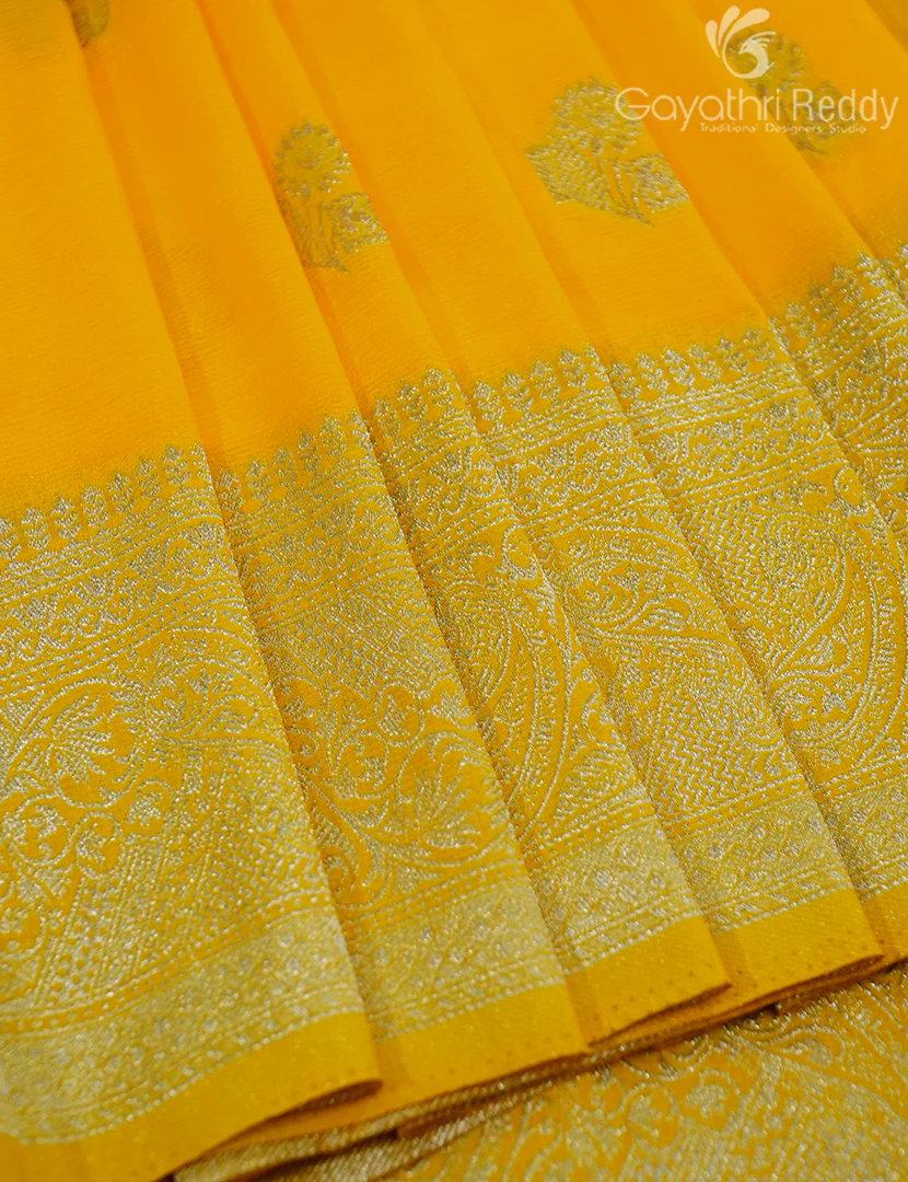 CHIFFON FANCY SAREE-PCF265 - Image 4