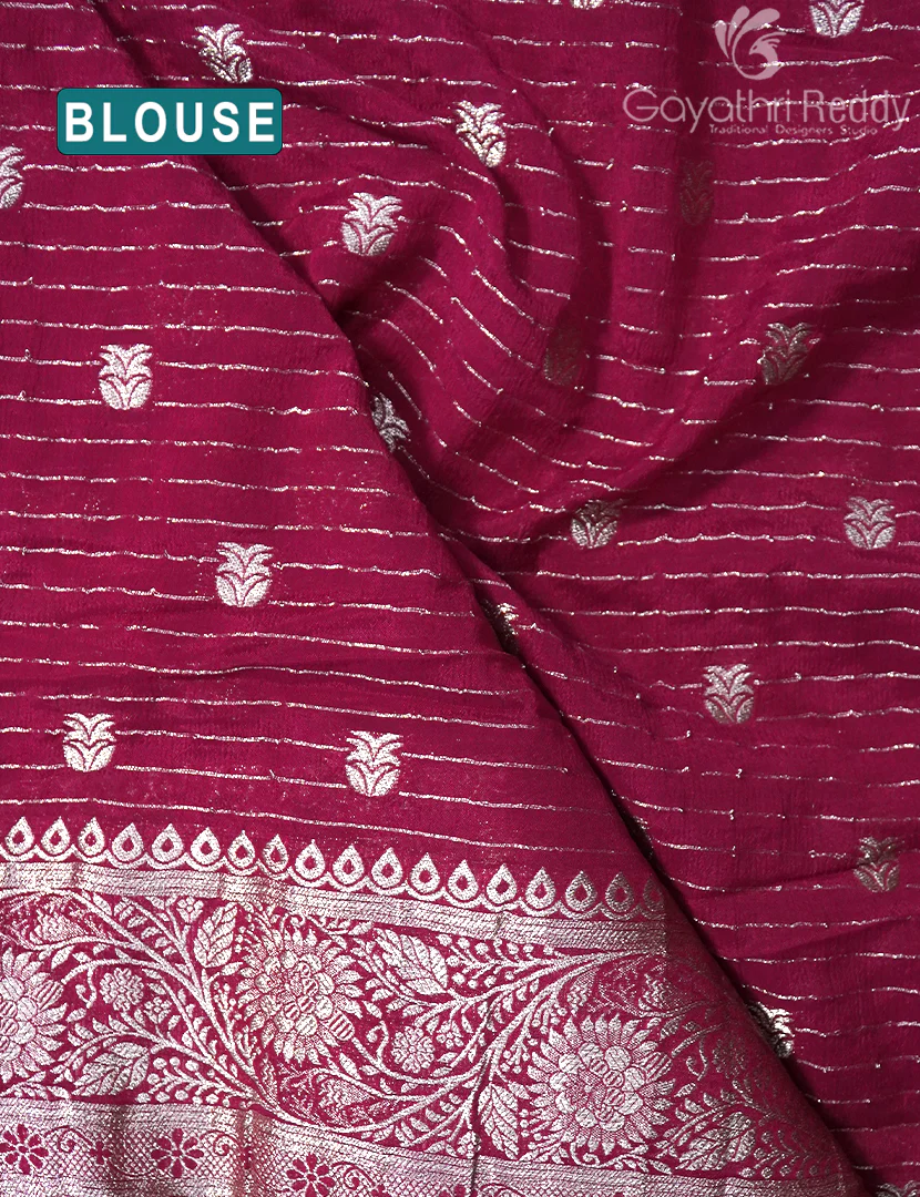 CHIFFON FANCY SAREE-PCF271 - Image 3