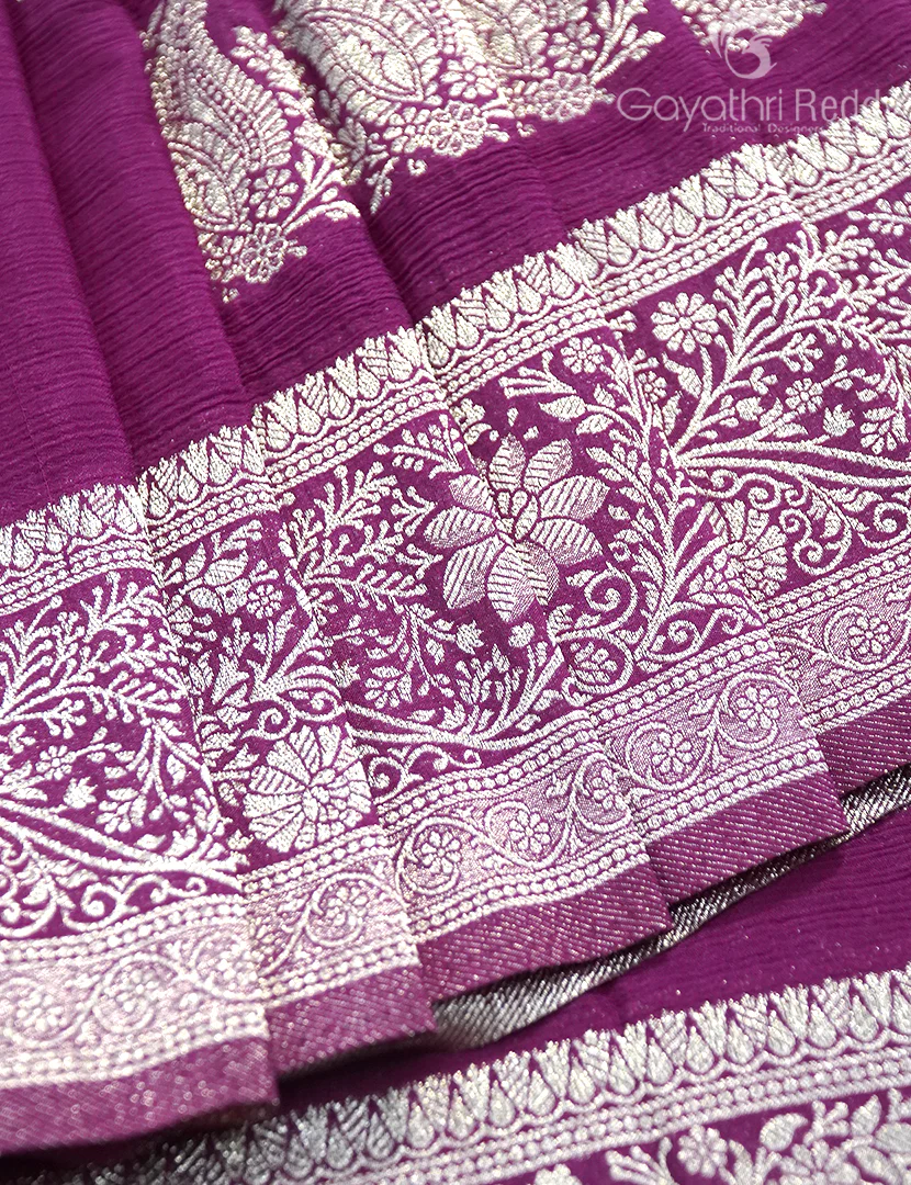 CHIFFON FANCY SAREE-PCF276 - Image 4