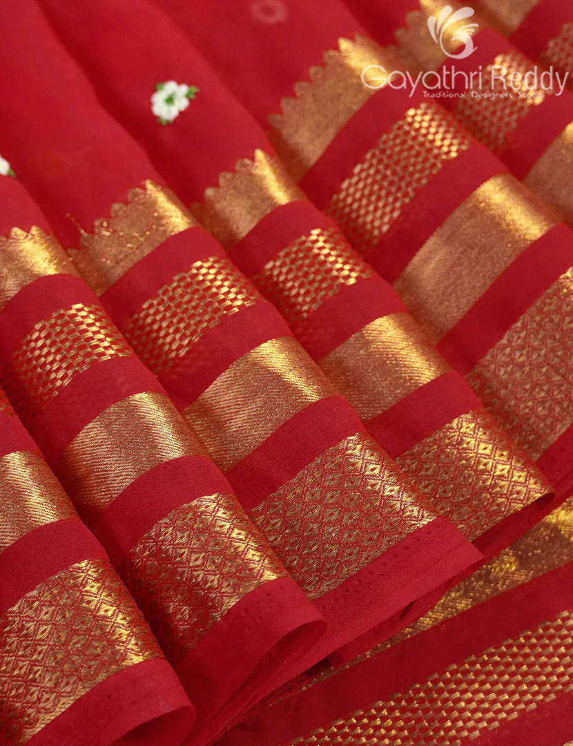 CHIFFON FANCY SAREE-PCF317 - Image 4
