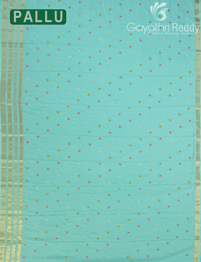 CHIFFON FANCY SAREE-PCF320 - Image 2