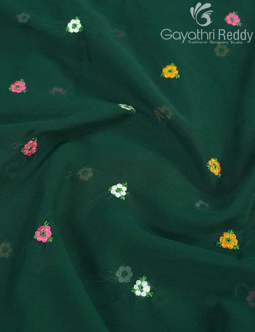 CHIFFON FANCY SAREE-PCF321 - Image 5