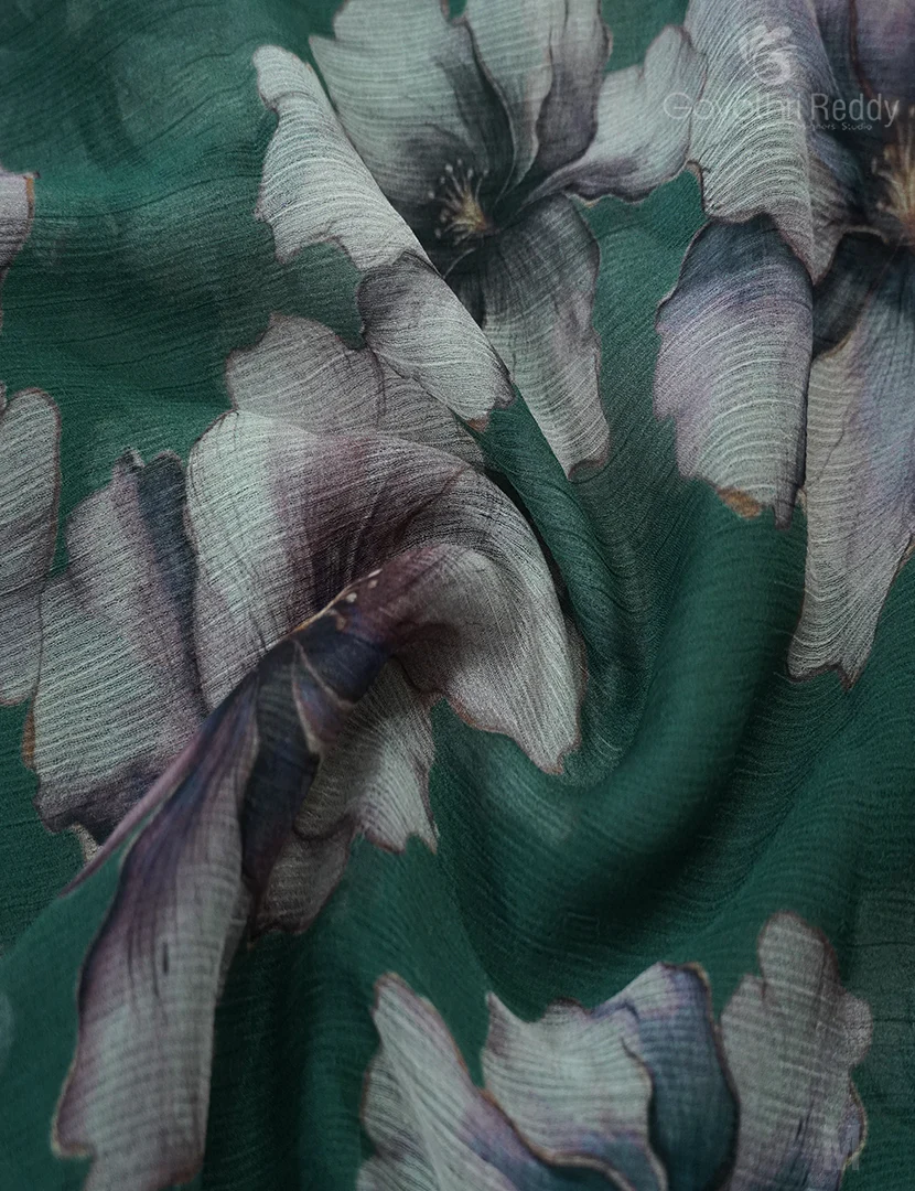 CHIFFON SAREE-SH647 - Image 5