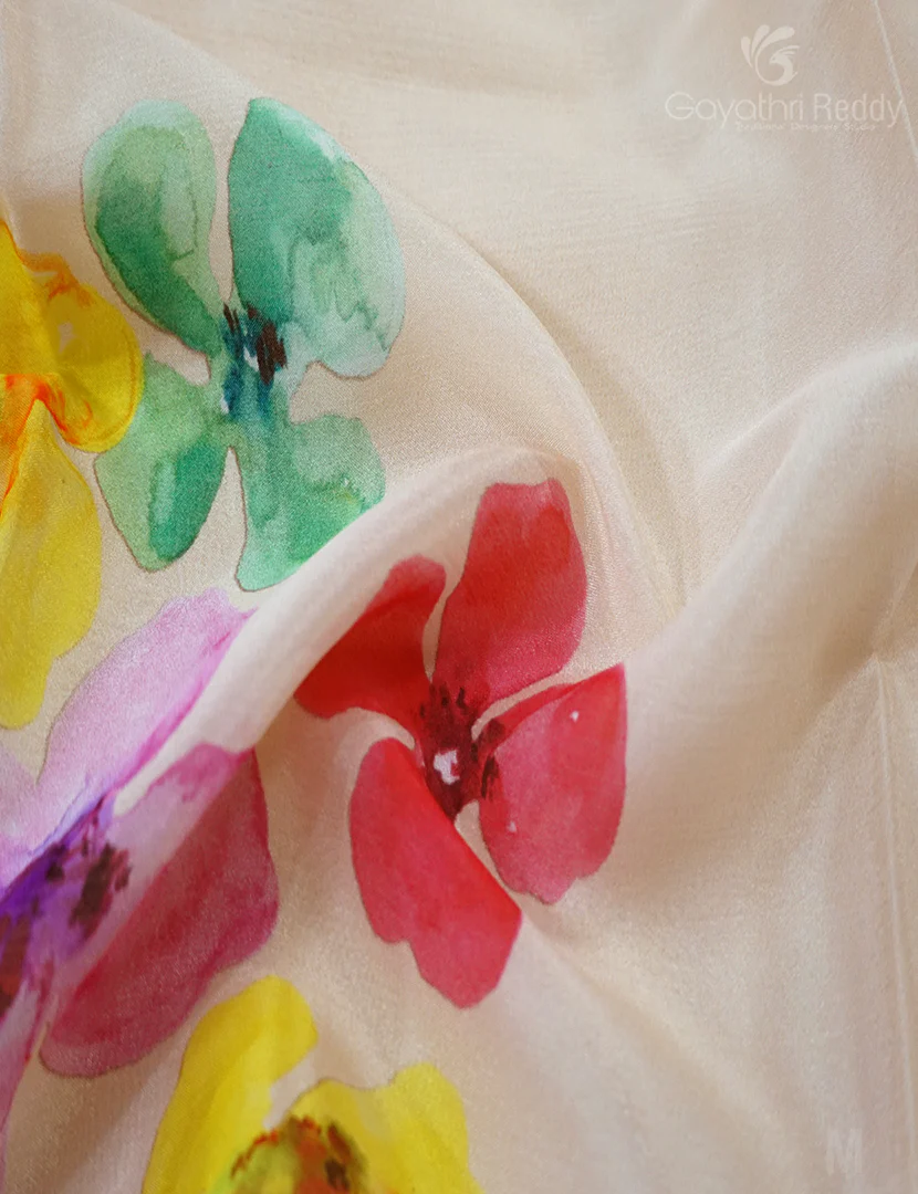 CHIFFON CHIFFON SAREE-SH652 - Image 5