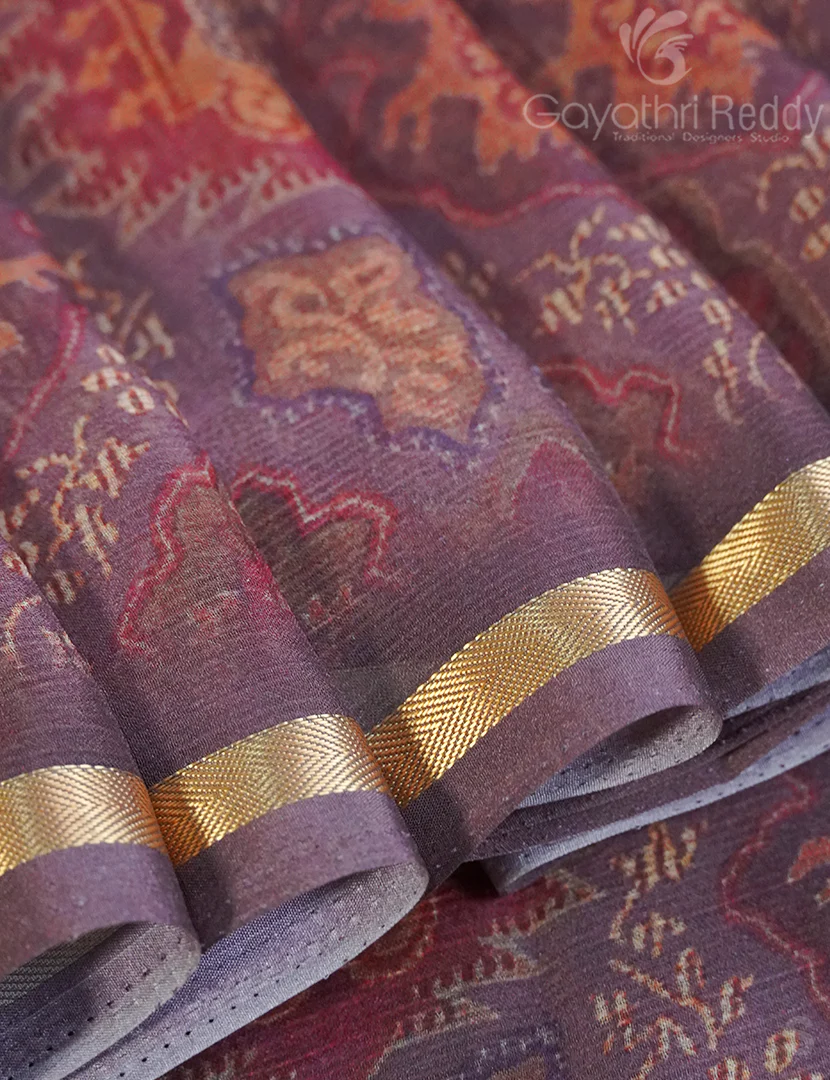 CHIFFON SAREE-SH657 - Image 4
