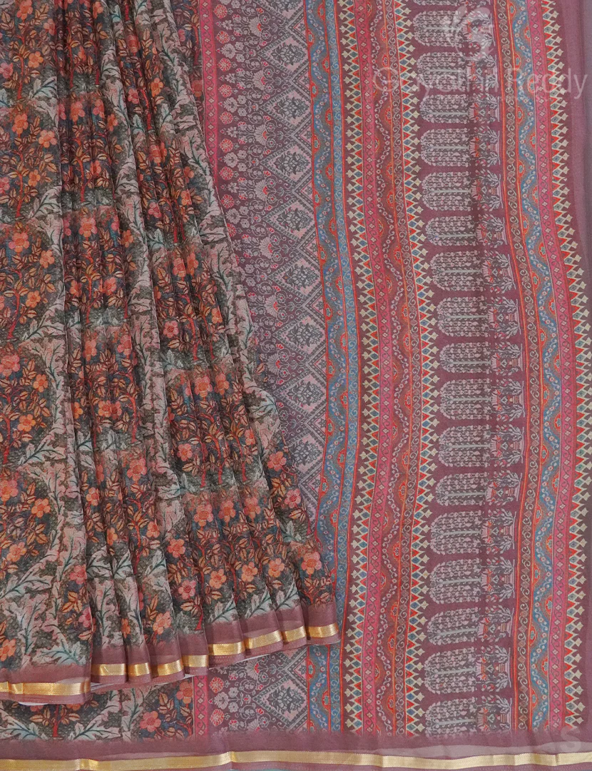 CHIFFON SAREE-SH659