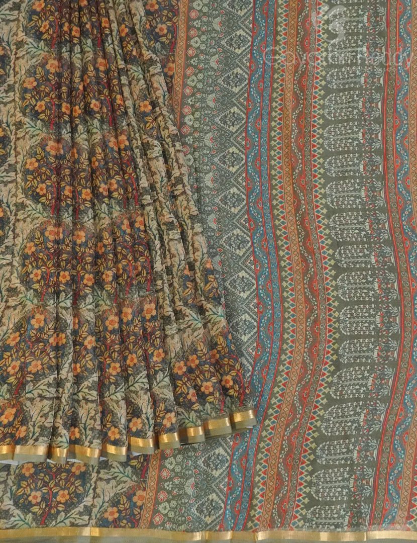 CHIFFON SAREE-SH660