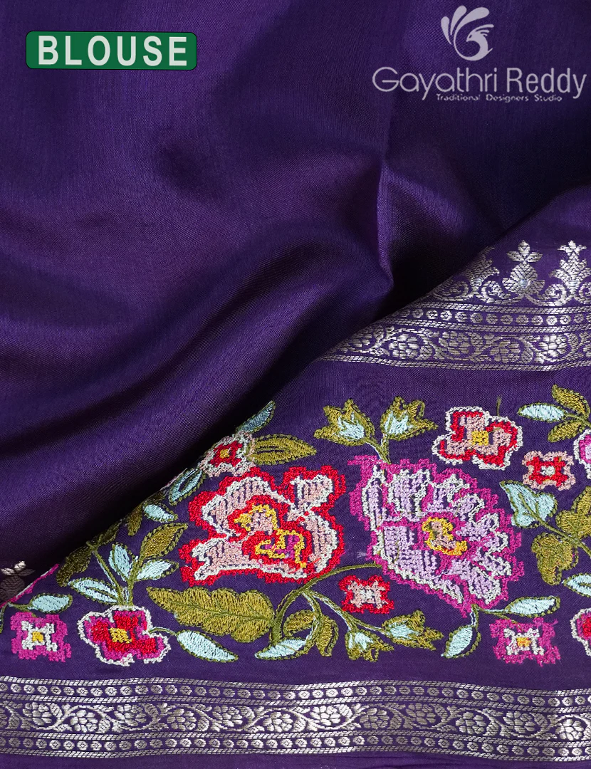 CHINIYA SILK SAREE-CS539 - Image 3