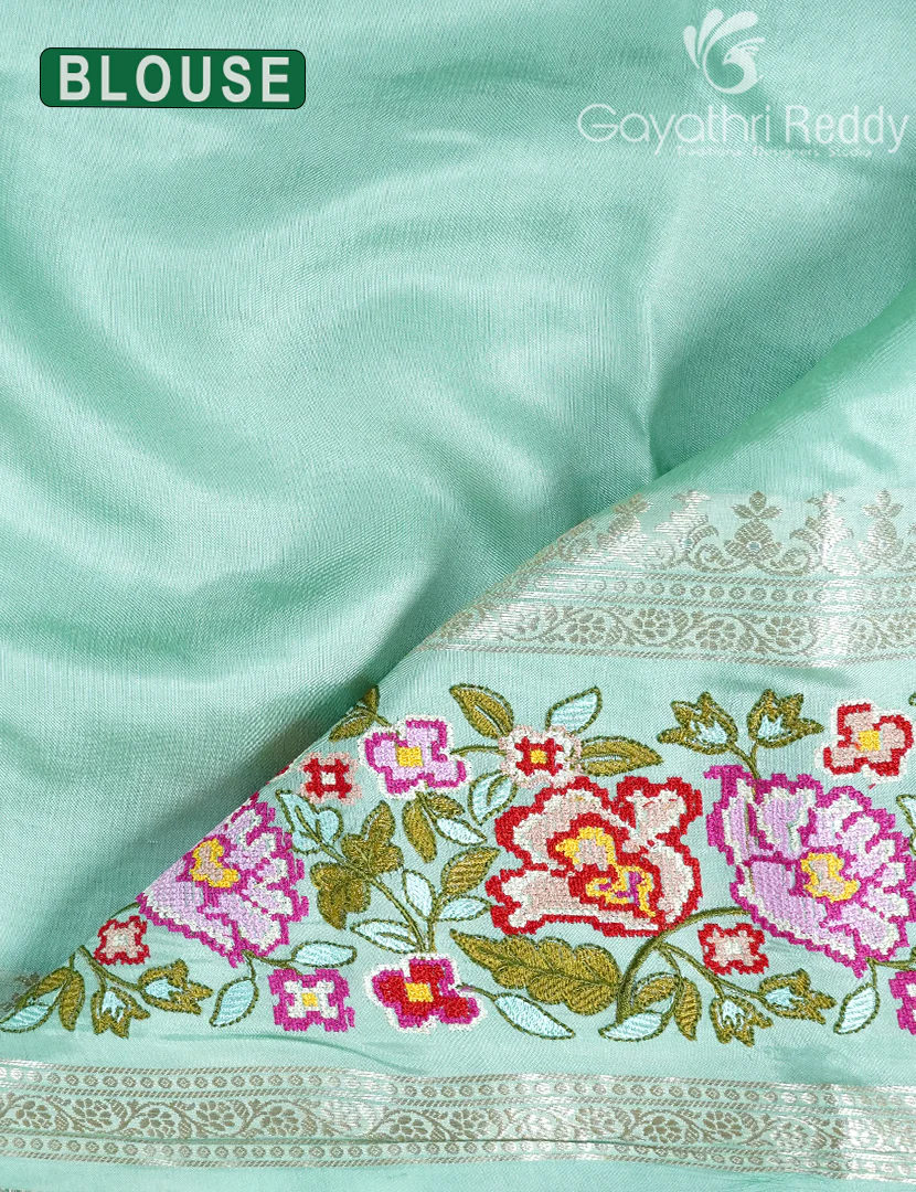 CHINIYA SILK SAREE-CS542 - Image 3