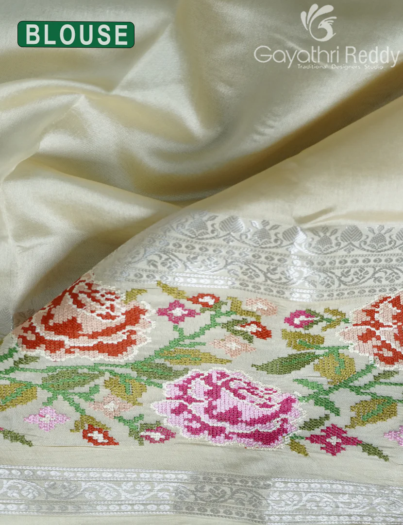 CHINIYA SILK SAREE-CS548 - Image 3