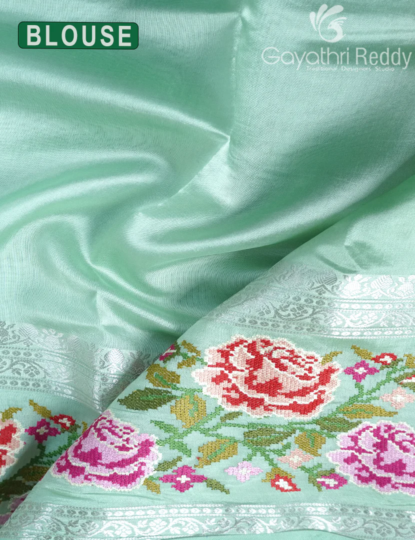 CHINIYA SILK SAREE-CS549 - Image 3