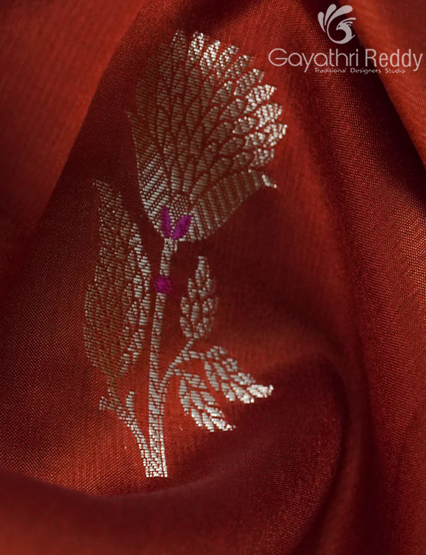 CHINIYA SILK SAREE-CS558 - Image 5