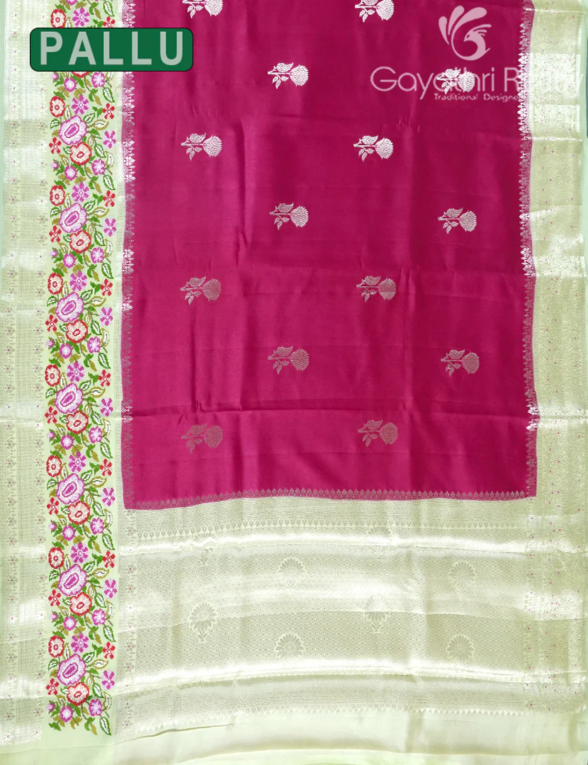 CHINIYA SILK SAREE-CS562 - Image 2