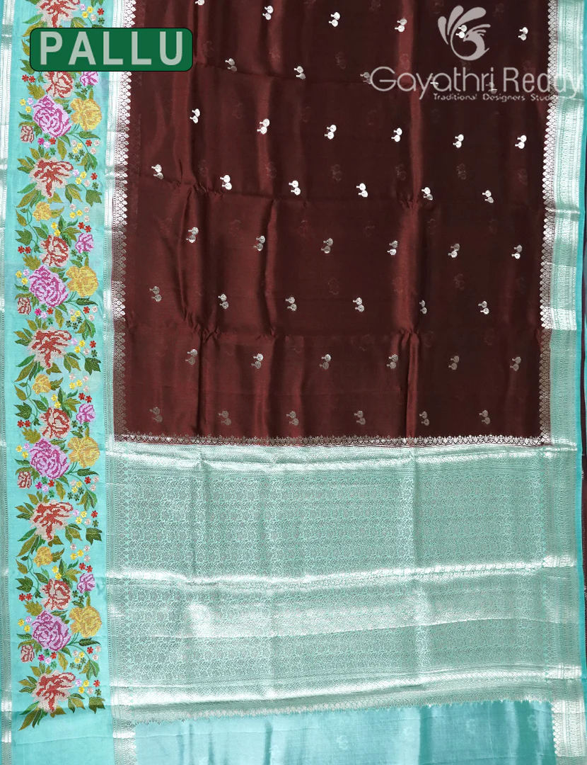 CHINIYA SILK SAREE-CS567 - Image 2