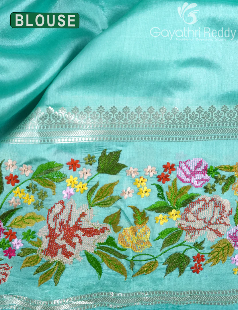 CHINIYA SILK SAREE-CS567 - Image 3
