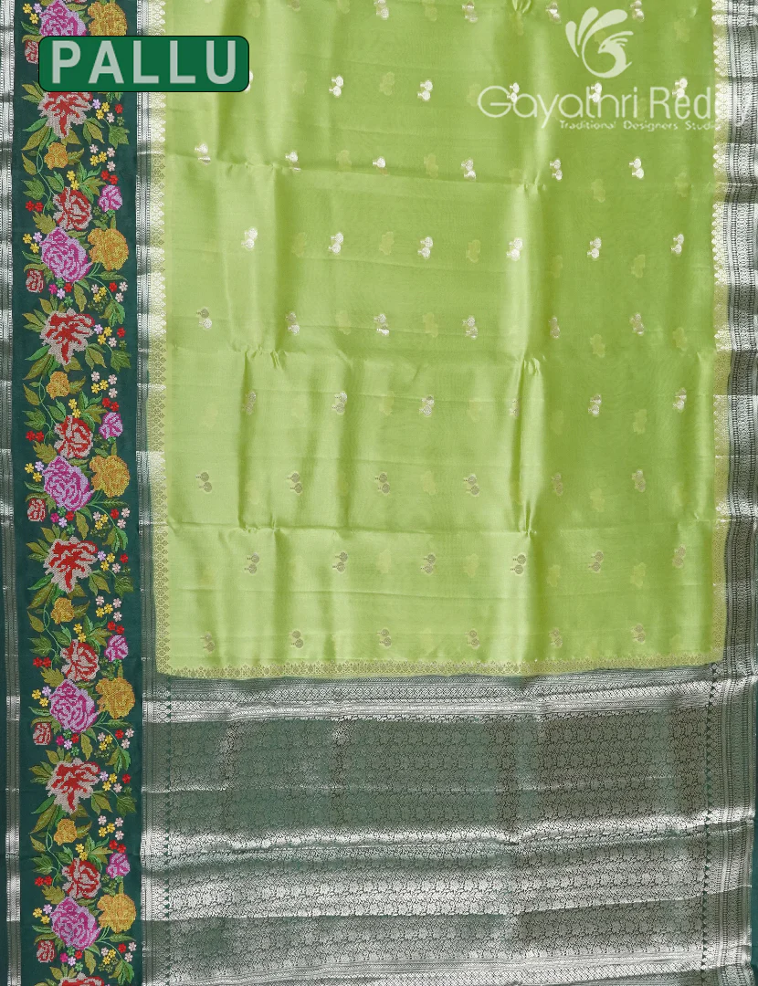 CHINIYA SILK SAREE-CS571 - Image 2