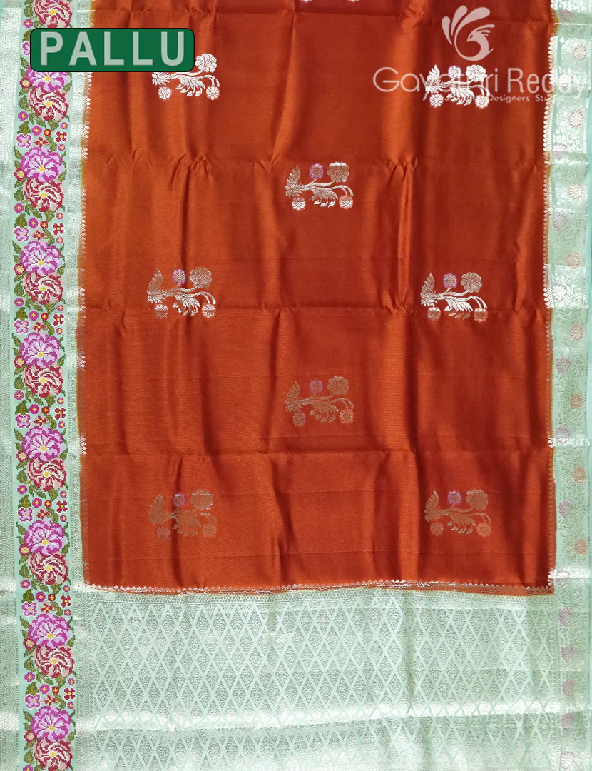 CHINIYA SILK SAREE-CS574 - Image 2