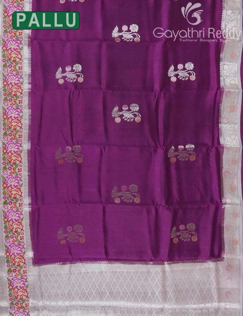 CHINIYA SILK SAREE-CS576 - Image 2