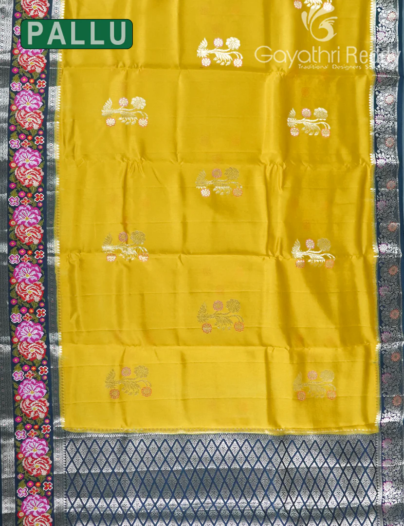 CHINIYA SILK SAREE-CS577 - Image 2