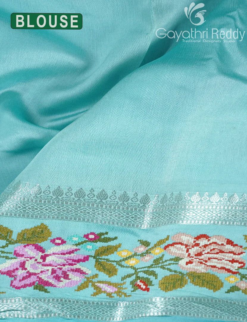 CHINIYA SILK SAREE-CS580 - Image 3