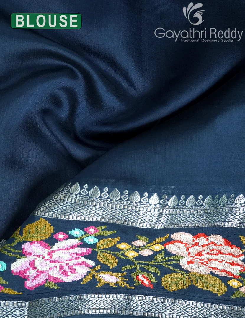 CHINIYA SILK SAREE-CS581 - Image 3