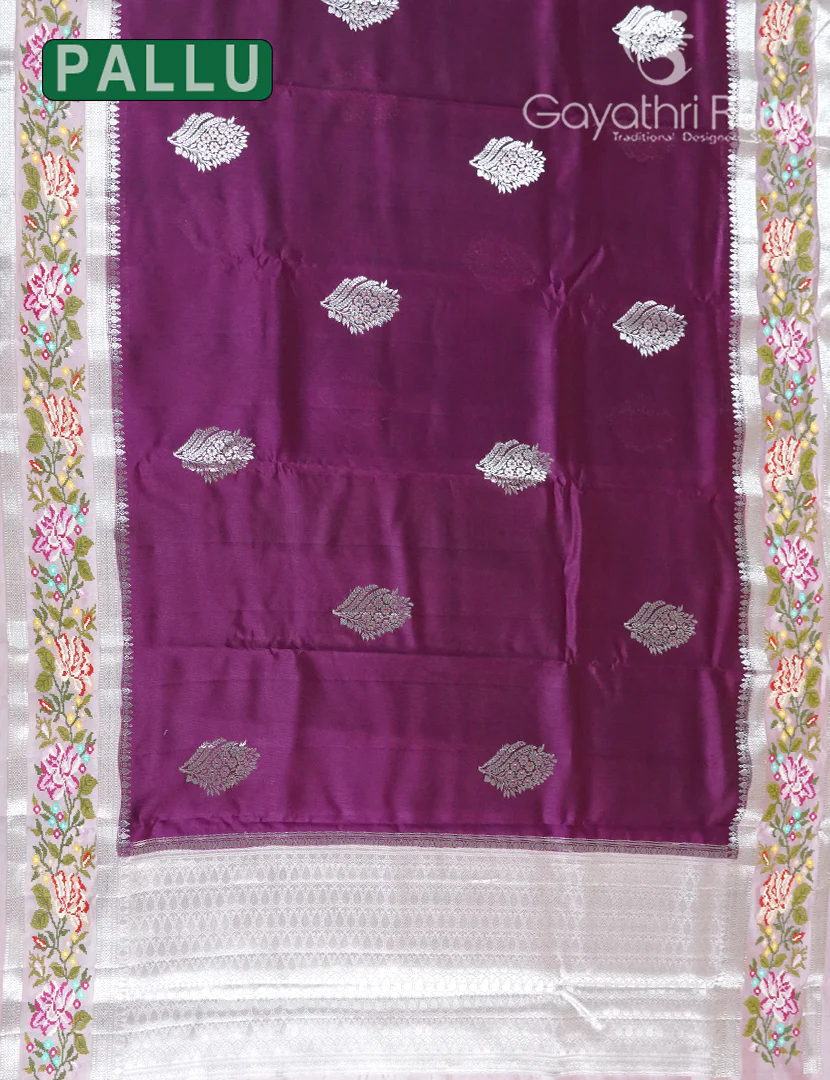 CHINIYA SILK SAREE-CS582 - Image 2