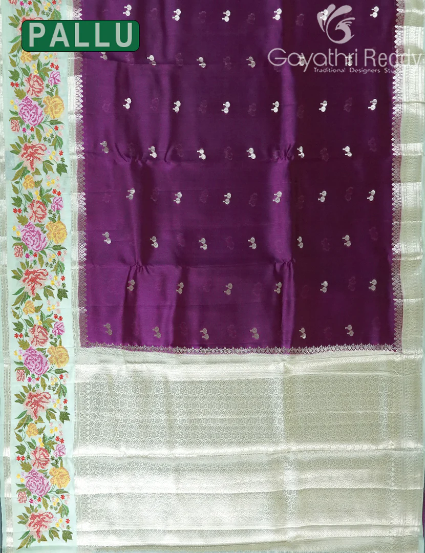 CHINIYA SILK SAREE-CS585 - Image 2