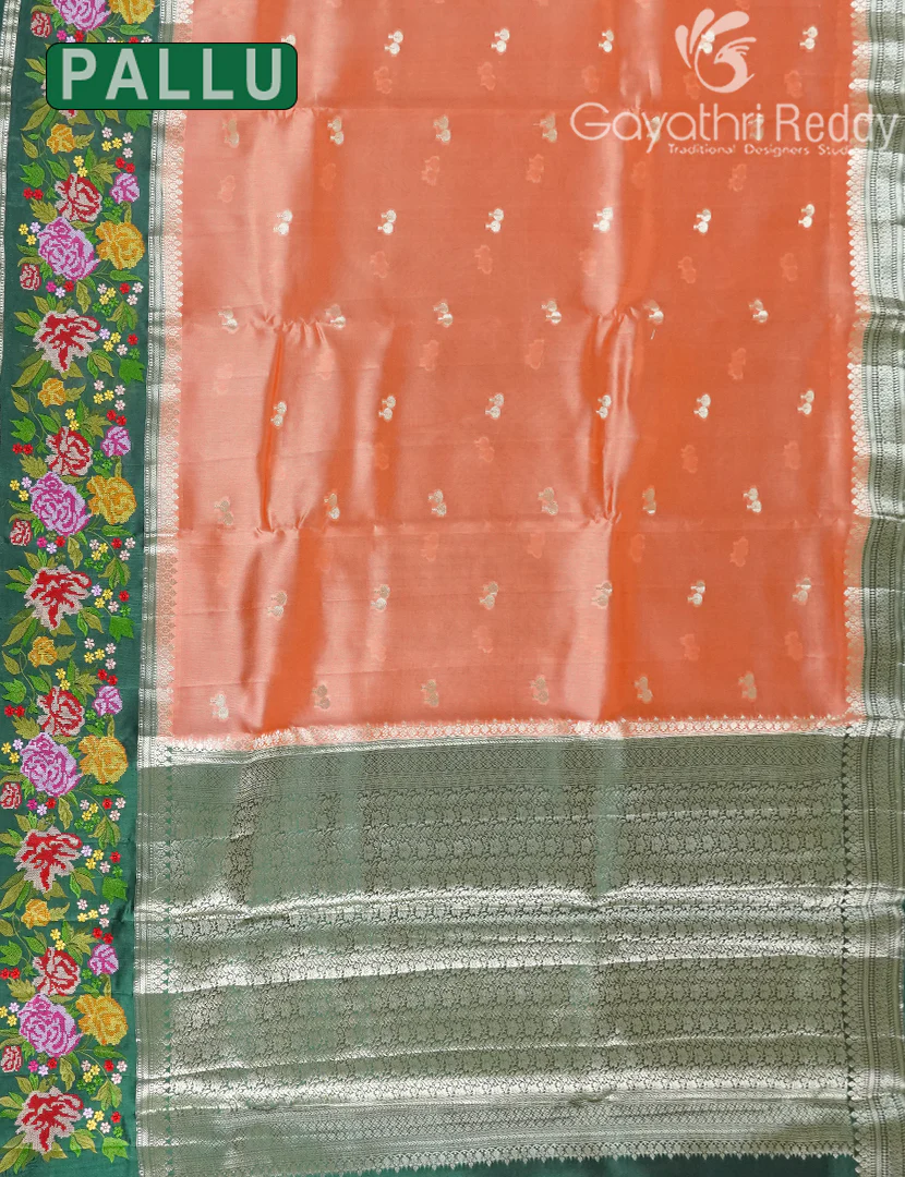 CHINIYA SILK SAREE-CS588 - Image 2