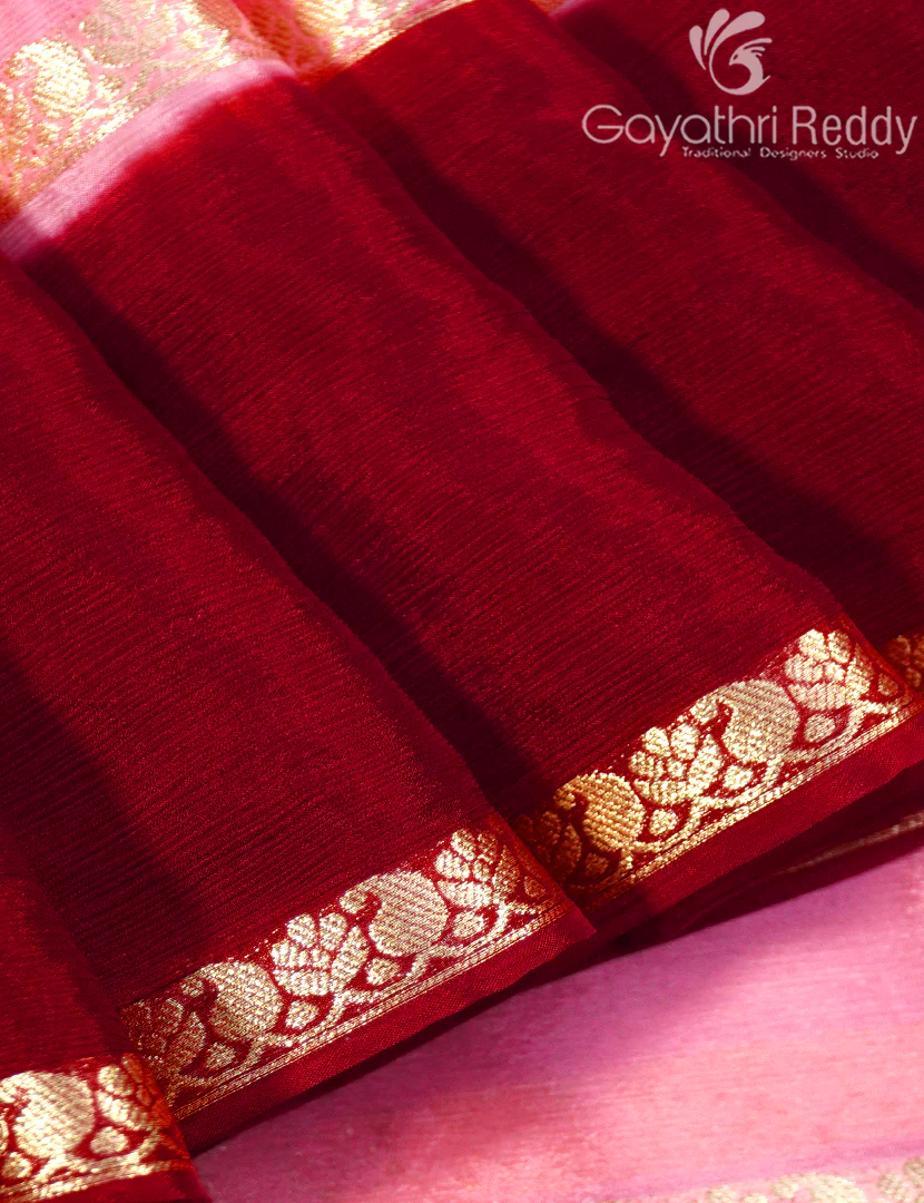 CHINON CHIFFON SAREE-CCS3 - Image 5