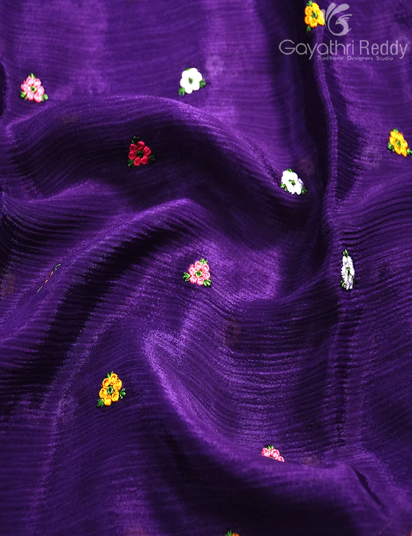 CHINON CHIFFON SAREE-PCF303 - Image 5