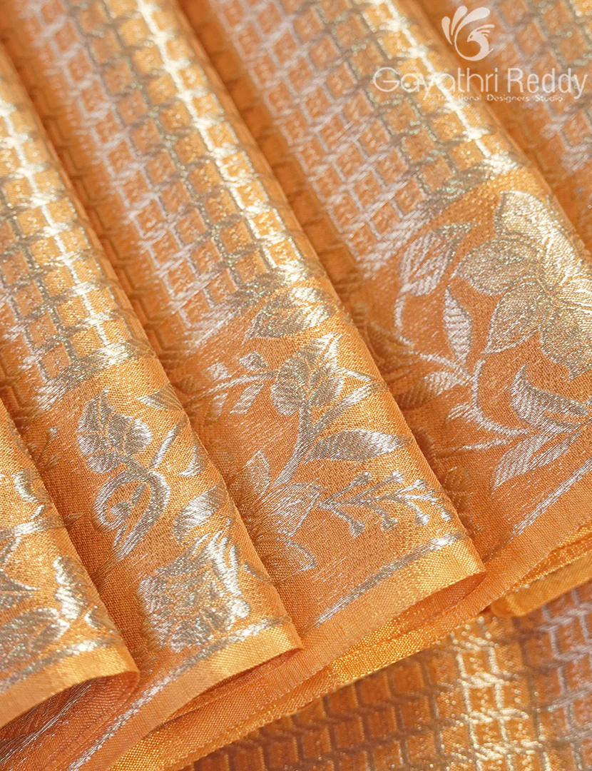 CRAPE SILK SAREE-PSC43 - Image 4