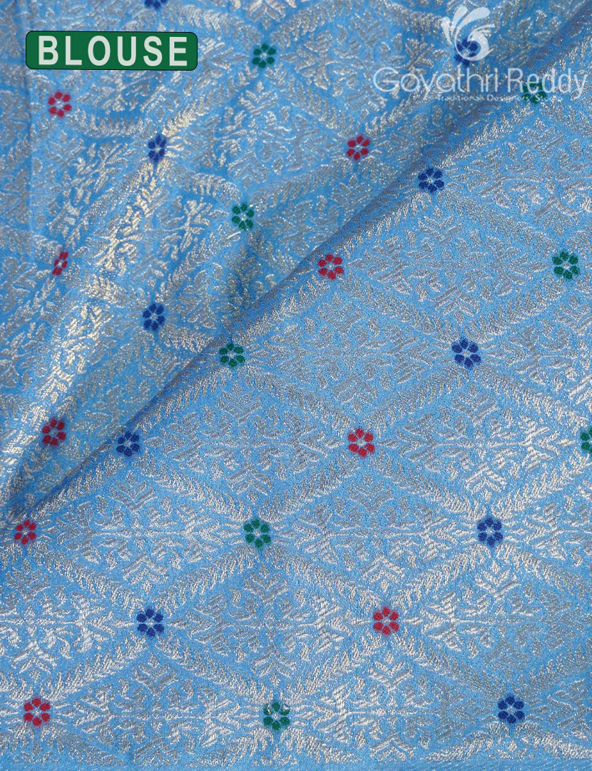 CRAPE SILK SAREE-PSC44 - Image 3