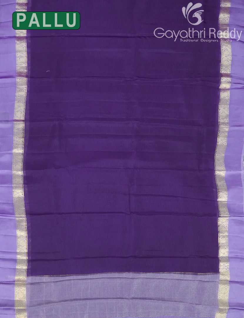 CRAPE SILK SAREE-PSC51 - Image 2