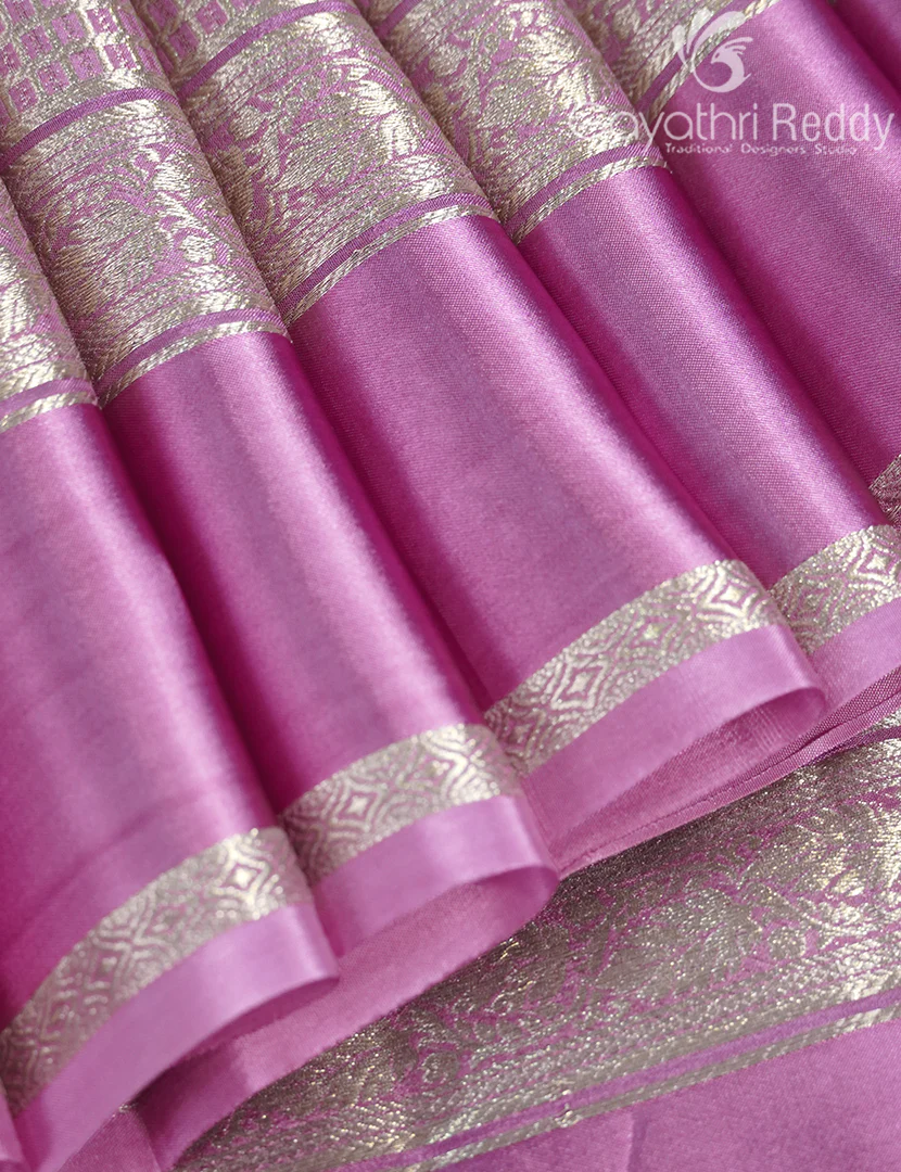 CRAPE SILK SAREE-PSC70 - Image 4