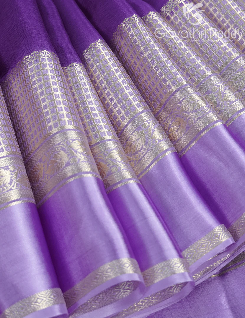 CRAPE SILK SAREE-PSC73 - Image 4