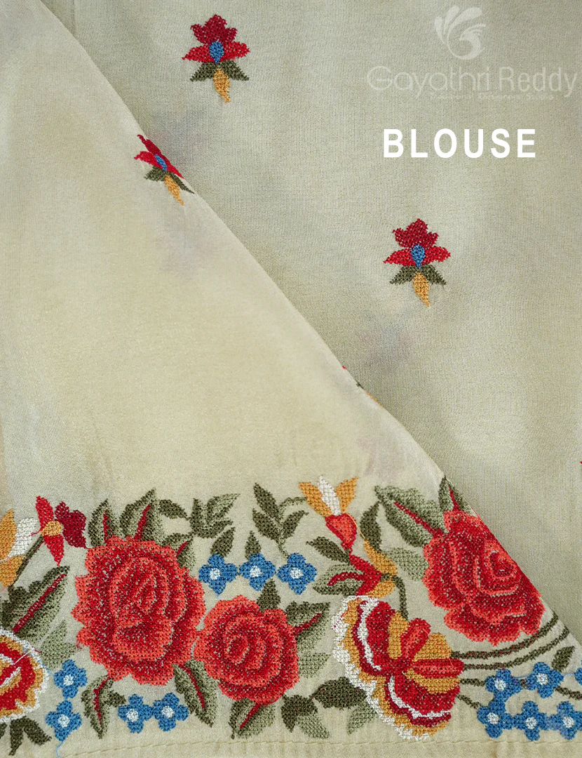 PURE JACQUARD SAREE-CZF1 - Image 3