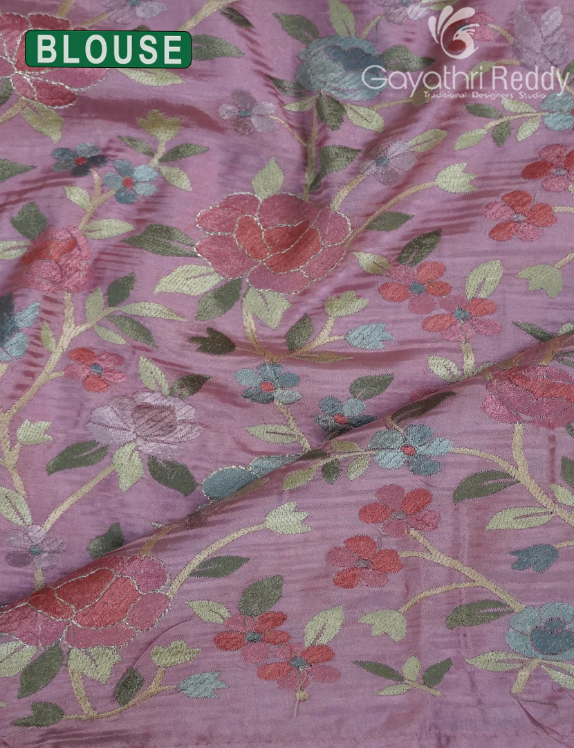 DUPION SILK FANCY SAREE -DSF20 - Image 4