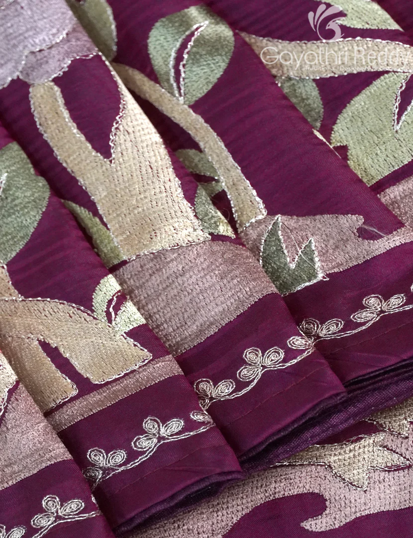 DUPION SILK FANCY SAREE -DSF22 - Image 5