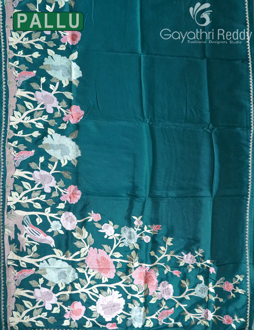 DUPION SILK FANCY SAREE -DSF25 - Image 3