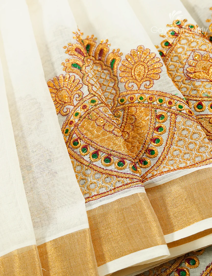 FANCY SAREE -FO1038 - Image 4