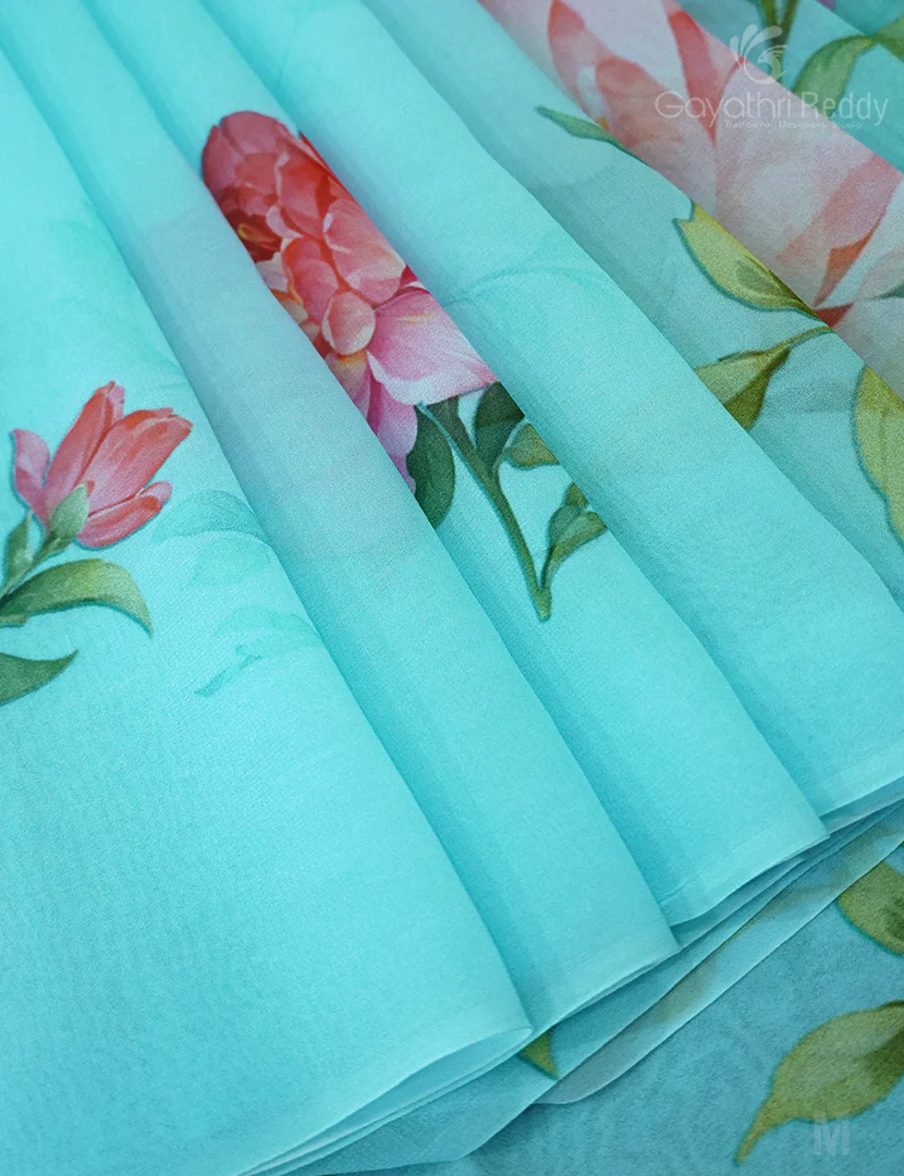 GEORGETTE SAREE-PGP44 - Image 3