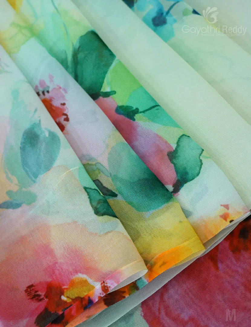 GEORGETTE SAREE-PGP45 - Image 3