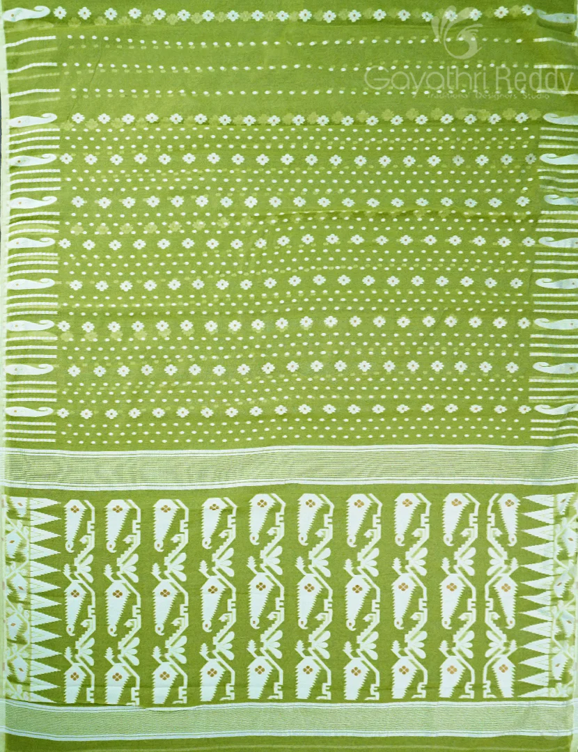 JAMDANI COTTON(WITHOUT BLOUSE)-JMC535 - Image 2