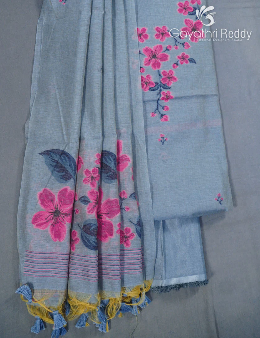 JAMDANI DRESS MATERIAL(3PC)-JDM4