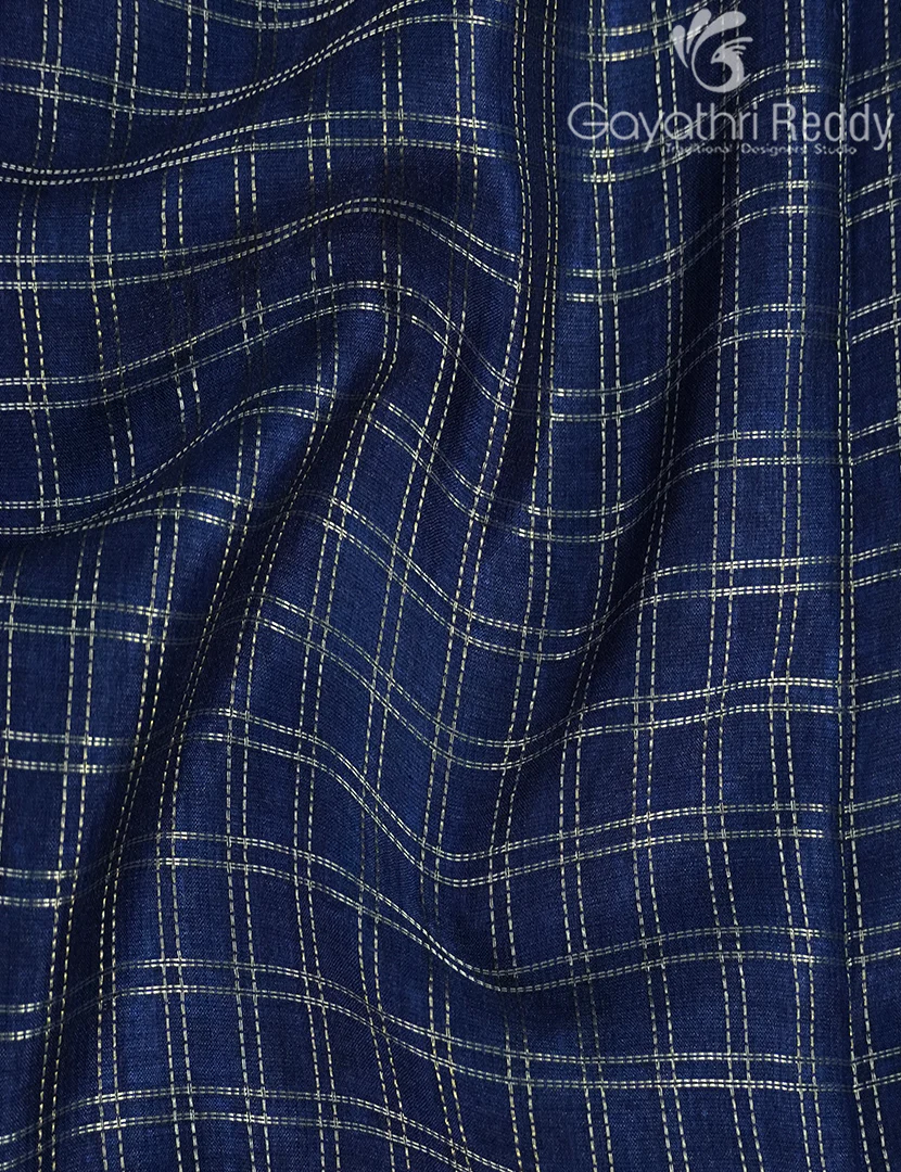 KHADI SILK WORK SAREE-KSW30 - Image 6